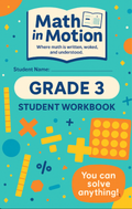 3rd Grade  Math In Motion Notebooks (Digital)