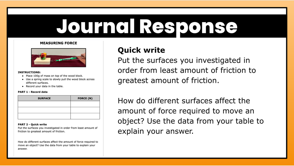 5th Science Forces Lesson Slideshow – Math In Motion